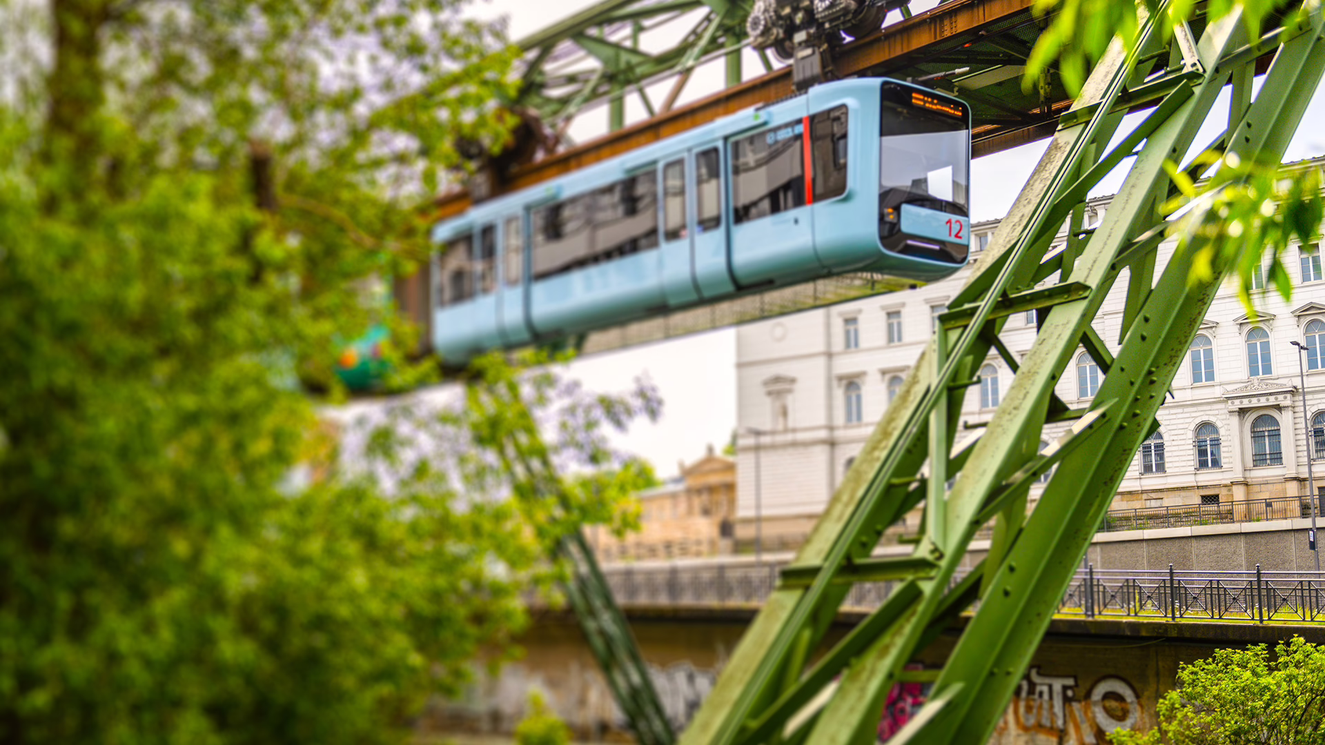 Wuppertaler Schwebebahn – Hörknör in Wuppertal